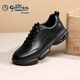 Goldlion men's thick-soled casual shoes, soft and durable, outdoor trendy and versatile sports shoes G559430518AAA black 41