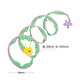 ZEZE spring cat tunnel cat toy self-stimulation relieve boredom bell amusing cat stick spring catnip avoid cat supplies