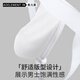 AO Elemental Men's Rear Thong's Sexy's Sexy U Convexe bajo cintura Doble Doble Pantalones cortos de ropa interior transpirable y elástica Solidal de color interior Black + White + Royal Blue L