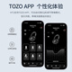 Tozo HT2 Kopf montiert aktive Geräuschunterdrückung Wireless Bluetooth Headset Gaming Computer Headset Wired Ultra Long Battery Life Gold Standard Certified Bluetooth 5.4 mit Mikrofon, das für Apple und Huawei geeignet ist