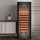 Vinocave wine cabinet constant temperature wine cabinet compressor refrigerator moisturizing home living room fresh wine refrigeration office storage display cabinet beverage box ice bar ultra-thin model - JC-170A - 65 bottles of wine cabinet