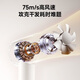 RUAFEE Hair Dryer Home High Speed Plasma Hair Dryer High Power High Wind Hair Dryer Negative Ion Hair Care Low Noise Fast Dry Hair Hair Send Gift National Subsidy Face Control Powder