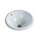 Taichung basin semi-embedded ceramic wash basin oval round above counter basin wash basin under counter basin wash basin 20 inch European style side + faucet set accessories