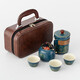 Mi Xiaoshu Travel Tea Set Portable Ceramic Teapot Mid-Autumn Festival and National Day Father's Birthday Gift Souvenir