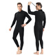 BLUE DIVE cross-border 3mm one-piece wetsuit water rescue warm snorkeling coach paddleboard surfing cold-proof jellyfish wetsuit 3mm black 2XL