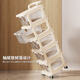 Shunyou stroller storage rack snacks and baby products storage drawer type removable four layers cream white SY-153
