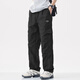 Baleno S&K series spring and autumn workwear assault pants men's loose straight trendy paratrooper pants sports casual trousers gray XL