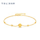 Xie Ruilin (TSL) 18K cat eye bead geometric bracelet for women BE539