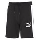 PUMA official shorts men's 2025 new breathable quick-drying sports pants casual loose running fitness pants five-quarter pants 531358-01/T7 splicing S (170/70A)