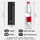 Huawei Smart Selection Hongmeng Smart Selection Hals Thermos Cup Smart Screw Cap 440ml Water Cup 316L Student Men and Women Gifts and Souvenirs