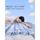 Muji Six-layer Gauze Towel Quilt Summer Thin Summer Cooling Blanket Pure Cotton Children's Baby Nap Blanket Universal for All Seasons Colorful Cloud Blue A Baby Grade Baby Safe Use 150*200cm Single Throw Blanket 100% Cotton Fabric