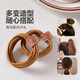Never repeat the same thing every week. Stylish and cute Maillard headband. Little bear high ponytail elastic ball hair band. Mainly recommended mixed colors, 5 pieces, 1 piece set.