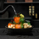 Tao Fuqi boutique can grow color-changing good persimmon peanut tea pet ornaments tea accessories tea table tea tray tea table decoration mtc good persimmon peanut