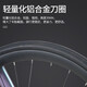 喜德盛（xds）公路自行车RT280禧玛诺14速线拉油碟入门单车 炫彩灰紫/黑480 