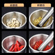 No Miyoupin 304 stainless steel garlic masher household mash jar manual garlic grinder garlic mortar masher mortar mortar