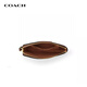 COACH women's bag Corner Zip 16 zipper closure women's clutch bag wrist bag coin purse gift for girlfriend brown