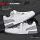 Huili zapatos oficiales zapatos para hombres 2025 nuevos zapatos versátiles zapatos para hombres zapatos casuales de cuero impermeable zapatos blancos blancos gris 675 42