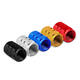 Jiluo Henggu Car Valve Cap Valve Cover Tire Valve Cover Motorcycle Bicycle Electric Vehicle Cap Cover Red 4 pieces (shipped from Beijing warehouse)