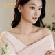 Lao Fengxiang's new gold pendant pure gold 999 ginkgo leaf necklace as a birthday gift for girlfriend and wife gold jewelry pure gold pendant about 1g