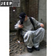 JEEP SPIRIT Black Henley Collar Sweater Men's Autumn American Retro Feel Knit Sweater Cleanfit Bottoming Shirt Gray M