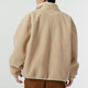Nike (Nike) Chaqueta Hombres 2025 Summer Nuevo Sportswear Fleece Stand Collar Jacket FZ6194-126 Light Khaki Año Nuevo Modelo XL