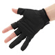 DAIWA 24 spring and summer DG-2424/2424 fingerless quick-drying fishing gloves half-finger cooling gloves with 5 fingers exposed-deep sea black pattern M