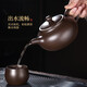 Qixuanyuan purple clay teapot household large-capacity fortune pot black mud Xianglong bubble teapot Kung Fu tea set single pot