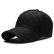 Disangsa new hat men's four-season casual fashion baseball cap women's deepened hard-top hat sports outdoor sun hat black adjustable