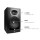 K&L Kali LP6 IN5 IN8 V2 lp8 professional monitor speaker two-way three-way coaxial speaker LP6 V2 black (6.5 inches) single + cable + mat