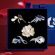 Dawn color flower brooch, weekly gift box, high-end corsage, suit pin, accessories, high-end birthday gift, practical style, five brooch set H122