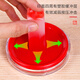 
Deli ink red quick dry printing platform quick dry seal oil press handprint oil financial special plastic shell printing platform oil 9891-Square red-second dry printing platform