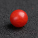 Yingyou natural old beeswax round beads single bead with beads red old wax single bead round beads raw mineral accessories with bead accessories diy red old wax 20mm 1 piece 0 carat