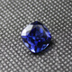 Fat Donglai quality tanzanite loose stone flawless pure heart of the ocean full azure blue tanzanite sapphire fat square (12X12mm)