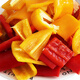 Dole Sweet Baleme Colored Peppers 3 Bags 225 g/Tasche reich an Vitamin C knusprig süße Jahreszeit frische Obst -Paprika 675g
