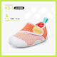 Обувь Carter Rabbit для малышей 1-3 лет, сетчатая обувь, весенняя детская обувь для детского сада, функциональная обувь, детская дышащая домашняя обувь для детского сада, оранжевый, розовый, белый 19, внутренняя длина 12,0 см, длина стопы 11,0-11,5