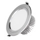 FENGLANQ downlight led ceiling light embedded spotlight hole light hole light simple light 3W living room home aisle 7.5 cm barrel light 6 inch 15W white or warm opening 155-175MM