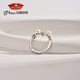 Jingrun Pearl Ring Star 925 Silver Freshwater Pearl Ring Steamed Bun Shape Star Open Ring Birthday Gift 5-6mm Open Ring