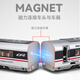 Chezhi remote control high-speed train toy Fuxing EMU alloy model children's high-speed train track toy truck boy [remote control version] Fuxing 4th high-speed train festival-white