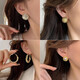 Youfang retro temperament cat's eye imitation pearl earrings for women 2025 new high-end light luxury versatile autumn and winter earrings 99% choose this 8-piece set eight pairs