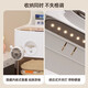 Jingjielang bathroom storage rack bathroom gap storage cabinet drawer-type movable narrow gap cabinet 22cm wide seven layers - with pulleys - no lights