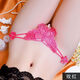 Sexy sexy underwear for women, thong for same room, crotch exposed, convenient for couples, stimulating lace see-through, red