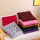 Promotional Thickened Cushion Chair Cushion Butt Cushion Thickened Fall and Winter General Student Office Chair Double-Side-Short Plush Blue 3893 Universal Model 40*40cm