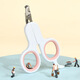 Paike SF Express Paike Cat Nail Clipper Novice Special Dog Nail Clipper Anti-Scratch Cat Nail Clipper Romantic Sakura (Straight Head) 13*7.3cm