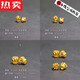 Weizhou Hong Kong trendy brand 18k gold accessories diy vajra head disciple beads play rope tail transfer beads dzi beads good-looking 6.
