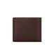 COACH brand direct supply men's short folding cow leather wallet dark brown CR911