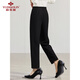 Yu Zhaolin Mom's Pants Spring and Autumn Casual Pants Middle-aged and Elderly Women's Straight Leg Granny Pants Y23KK2624