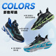 ANTA children's running shoes for boys and girls autumn fine mesh elastic sports button mesh breathable running shoes A12435523
