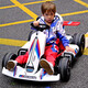 Bedoqi voiture électrique pour enfants go-kart voiture jouet pour bébé télécommandée à quatre roues peut être conduite par des adultes et des enfants âgés de 4 à 10 ans batterie au lithium rouge phare 25A + télescopique à vitesse réglable + télécommande