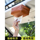 Runhua New Year's high-looking car roof tissue box magnetic car tissue box automatic ceiling car sunroof tissue box hanging car thin leather brown
