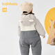 Balabala jumpsuit baby autumn and winter clothing boy cotton clothing haha cute 200424120101
